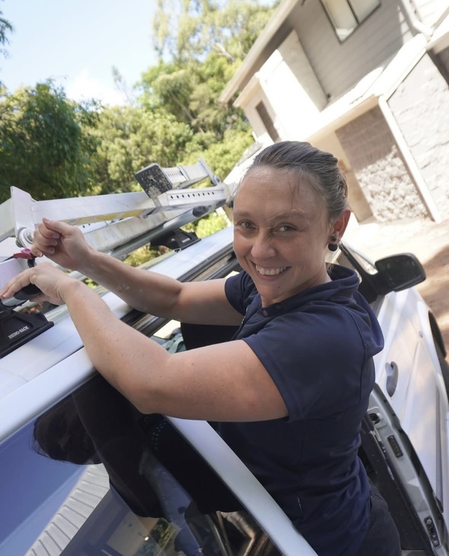 Sunshine Coast female tradie talks periods on the job site